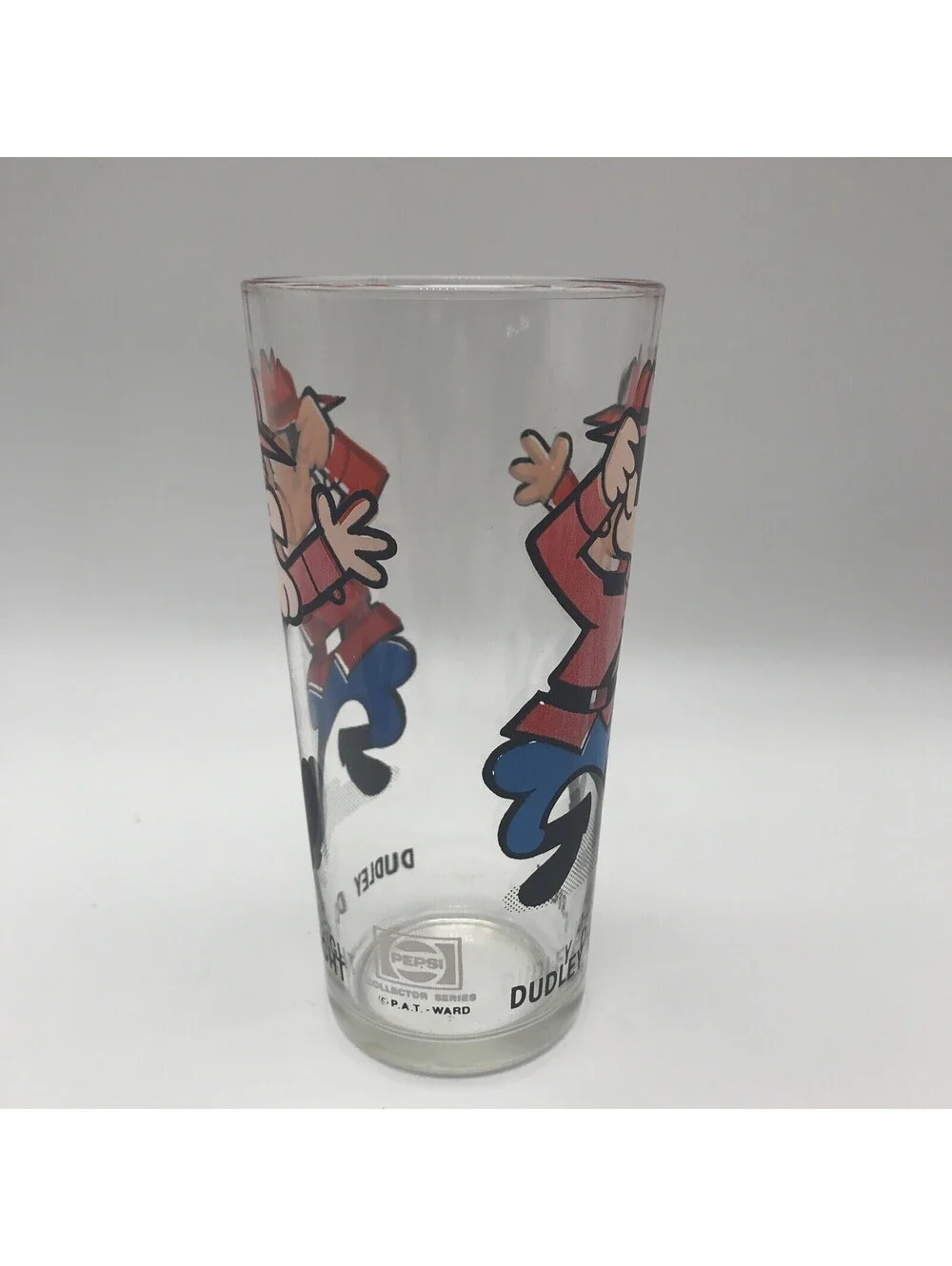 DUDLEY DO RIGHT Vintage Pepsi Cola Collectors Series Drinking Glass 1970’s